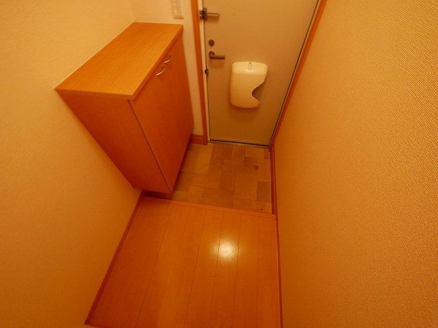 ハイツメビウス　Ｂ棟の玄関|毎日通る玄関はこちらです