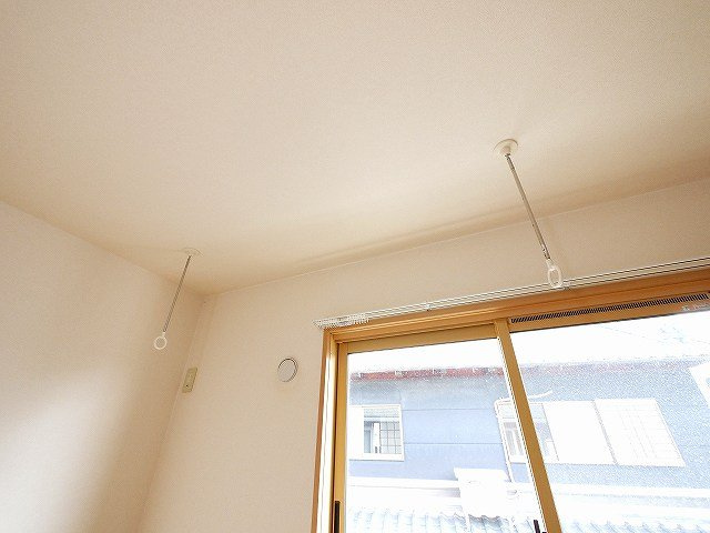 ハイツメビウス　Ｂ棟の設備|室内物干しです。