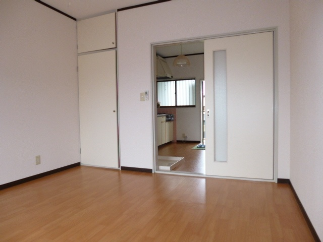 茶屋町エビスコーポの寝室|洋室