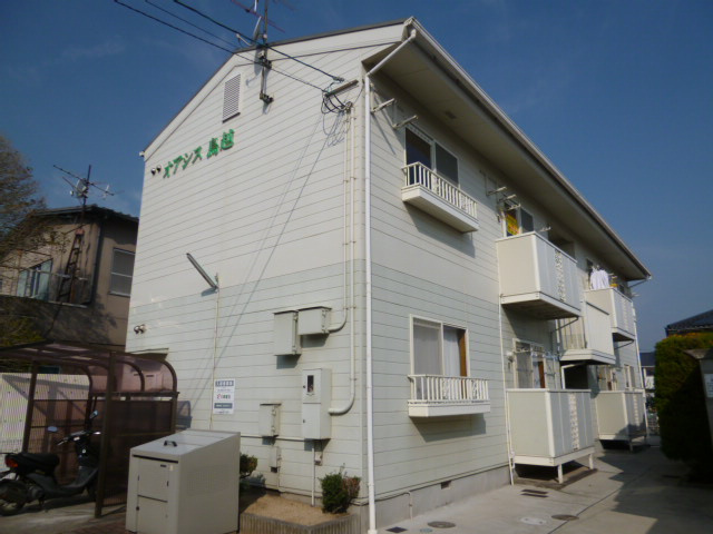 倉敷市大内のアパートの外観