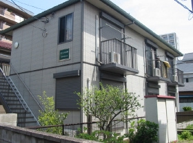 【外観】 | グリーンハウス海神 | グリーンハウス海神　軽量鉄骨造２階建