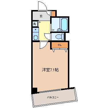 【間取り】 | ルナ天神橋