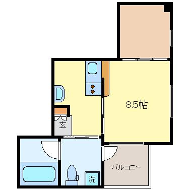 【間取り】 | デュオグラン梅田東