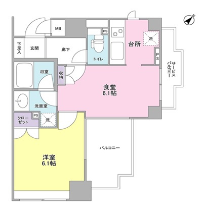 【間取り】 | アルス恵比寿メイクス