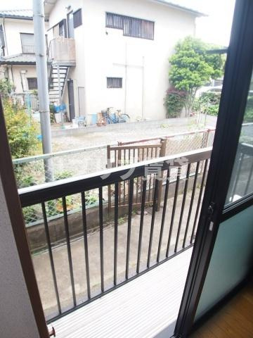 アルト弁天のバルコニー