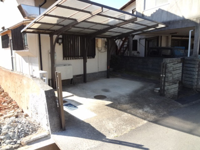【駐車場】 | 上荘町都台戸建 | 駐車場1台込み！