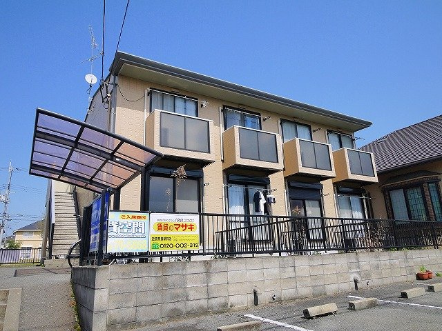 ルミエール（木津川）の外観|おしゃれな外観です