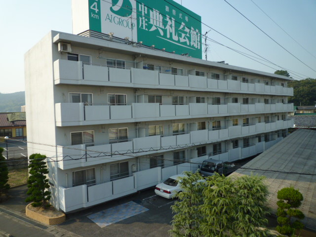 倉敷市二子の賃貸マンションの外観