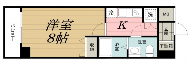 ＫＤＸ千葉中央レジデンスの間取り