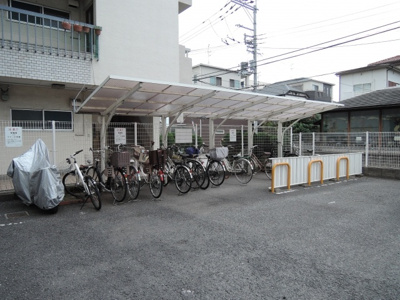 【その他共用部分】 | ベルデハイツ | ☆屋根付き駐輪場☆