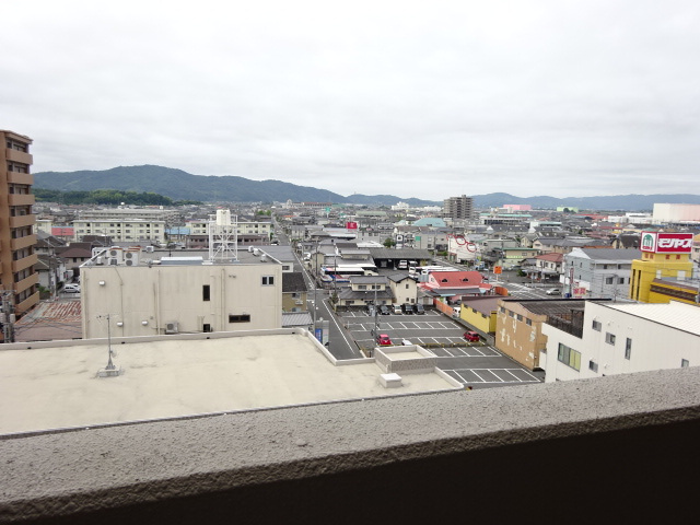 アルファステイツ総社中央Ⅱの展望|いい眺めです。
