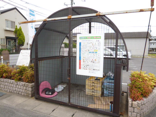 サニープレインＤのその他共用部分|敷地内ゴミステーション