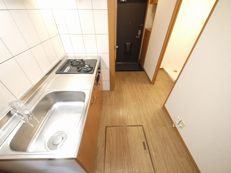 クレドール2番館の玄関|きれいな玄関です