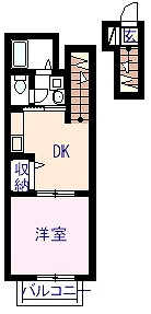 【間取り】 | クレール幸