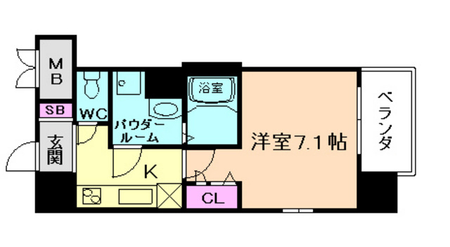 【間取り】 | レジュールアッシュ梅田北