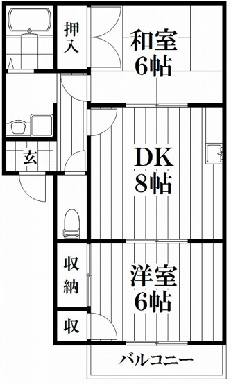 【間取り】 | パークハイツ