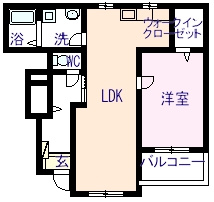 【間取り】 | メゾン・ド・カルムⅡ