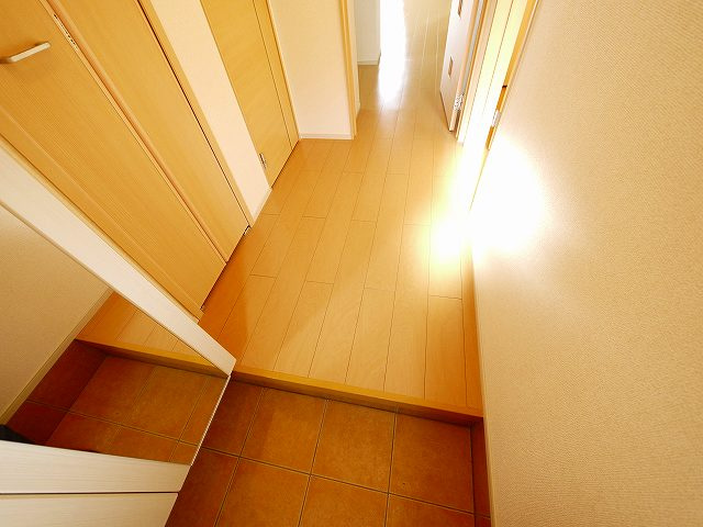 フラン・ベル（天理市）の玄関|収納もある玄関です