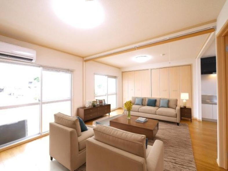 ライフ・イックスの居間・リビング|CGで家具等を配置したもので家具等は含まれません