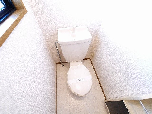 ガイアーヒルズⅠのトイレ|落ち着いたトイレです
