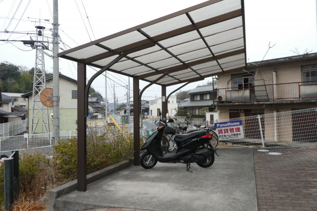 都窪郡早島町早島のアパートのその他共用部分|自転車置き場