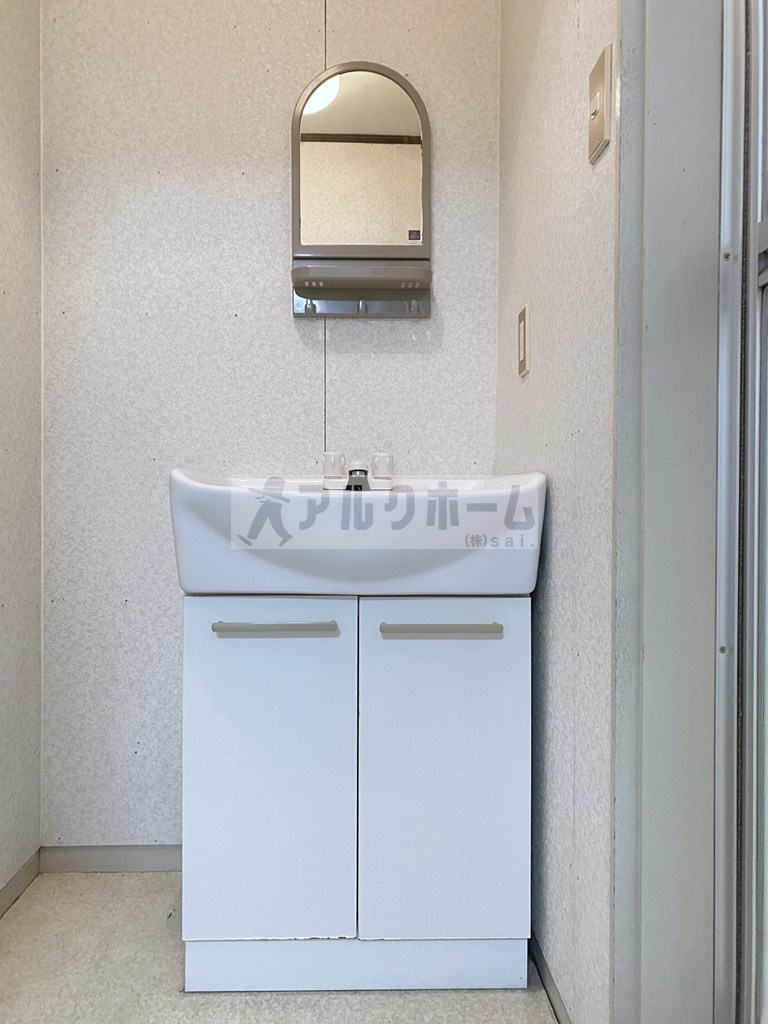 ハイツRANMAN(ランマン)の洗面所
