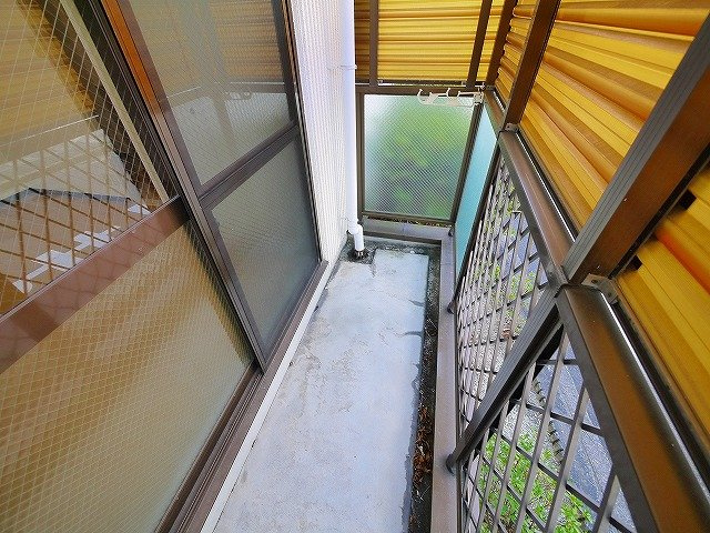 ジュネス東生駒のバルコニー|バルコニー付きです