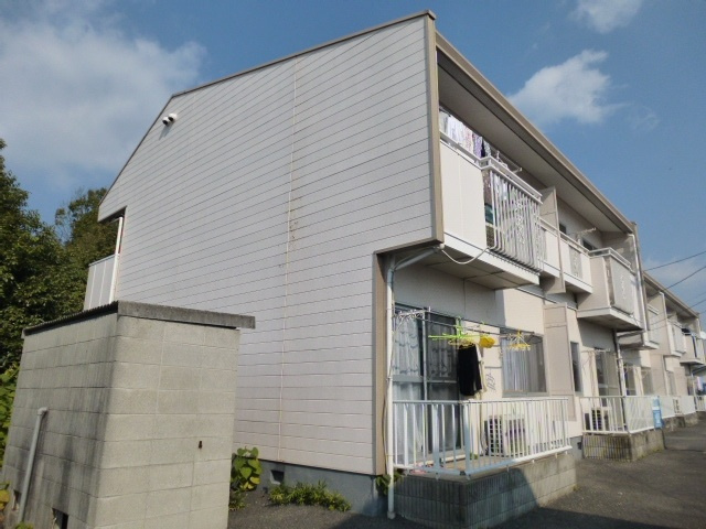 倉敷市中庄のアパートの外観