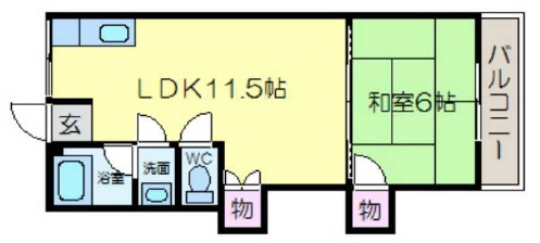 【間取り】 | 小畑コーポラス