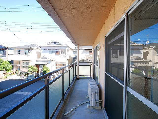 インナミマンションの展望|広々としたバルコニー