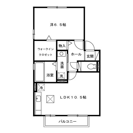 リビングタウン永井の間取り