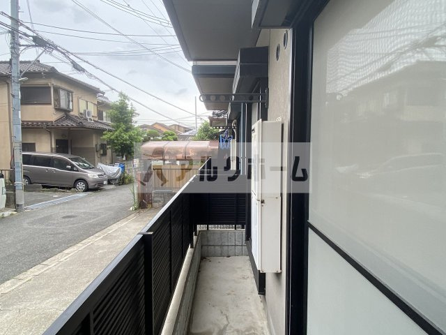 フレグランスのバルコニー|ハイツフレグランス　堅下駅　バルコニー