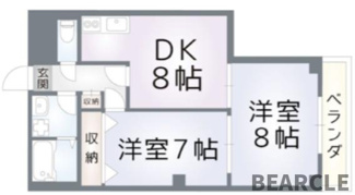【間取り】 | グレースコート洛