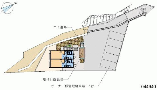 エレガンテⅡの区画図