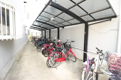 【その他共用部分】 | ビートル山本北 | ☆屋根付き駐輪場☆