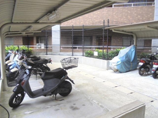【その他共用部分】 | セレッソコート千里山ツインヒルズ壱番館 | バイク置き場★