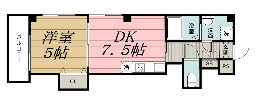 ソル　フロールの間取り