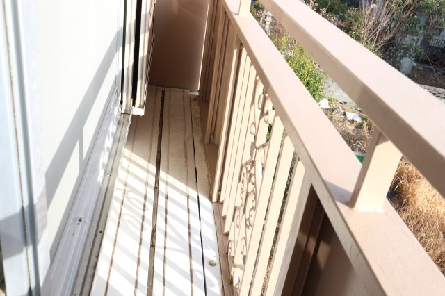 メゾン竹村のバルコニー