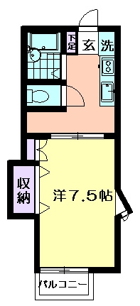 モリタコンホールⅡの間取り
