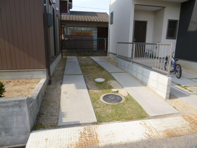 山本平田貸家の外観