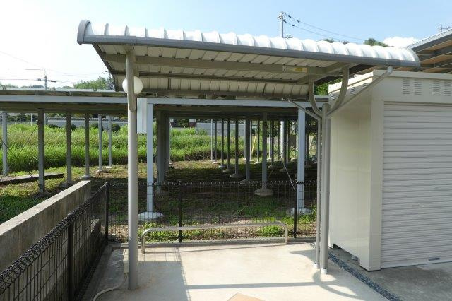 倉敷市真備町尾崎のアパートのその他共用部分|自転車置き場