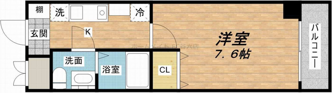 【間取り】 | アーデン堺筋本町