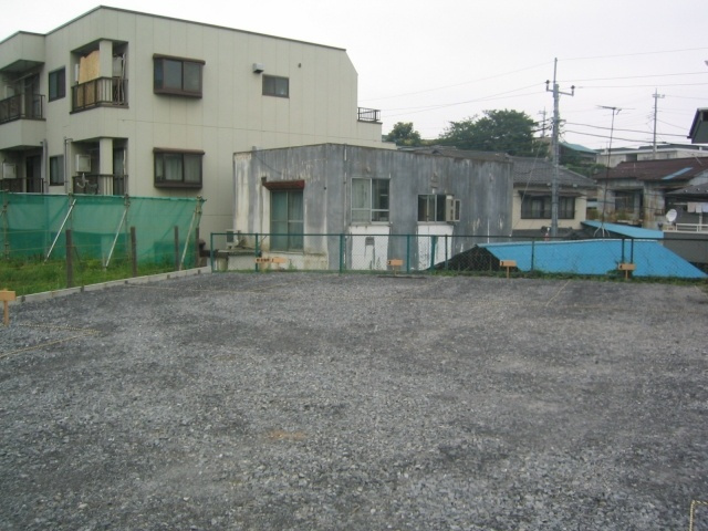 白山第一駐車場の外観