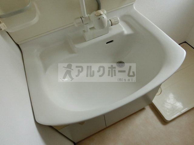 メゾンプチフォーレの独立洗面台|メゾンプチフォーレ（柏原市清州）　独立洗面台