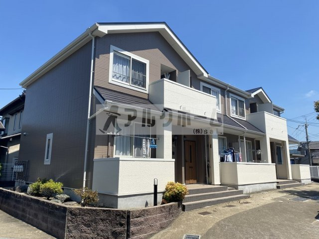 菜の美旭ヶ丘の外観|菜の美旭ヶ丘　柏原市　賃貸　メゾネット　テラスハウス