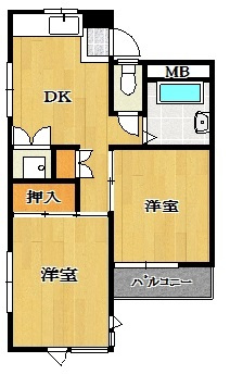 【間取り】 | モンテメール船橋 | 間取り