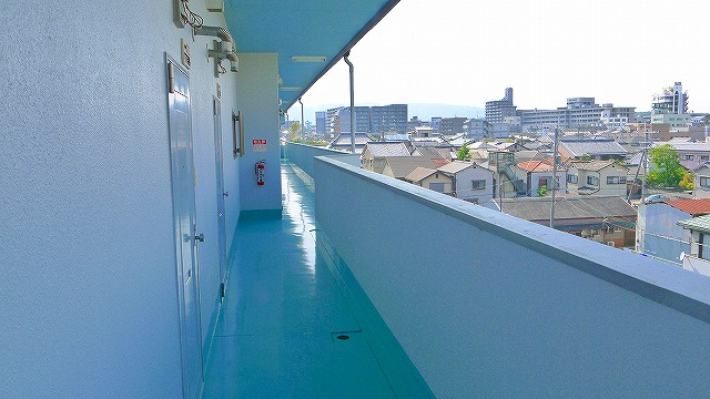 パシフィック郡山マンションのその他共用部分|廊下部分です