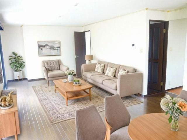 桜が丘2丁目一戸建賃貸住宅の居間・リビング|CGで家具等を配置したもので家具等は含まれません