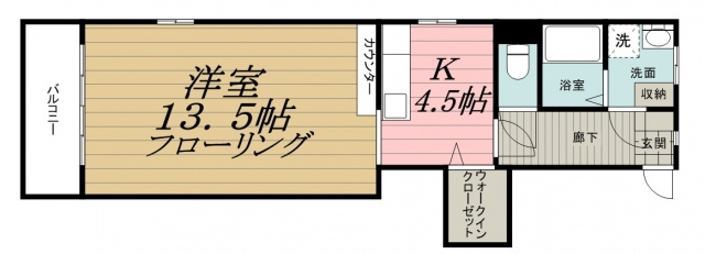 ラフィーネＴ.Ｋの間取り