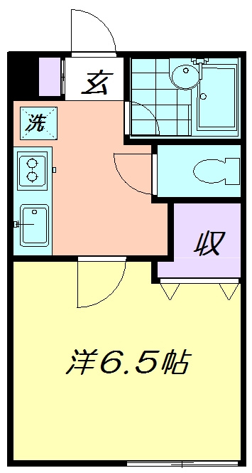 ルピナス竹森の間取り